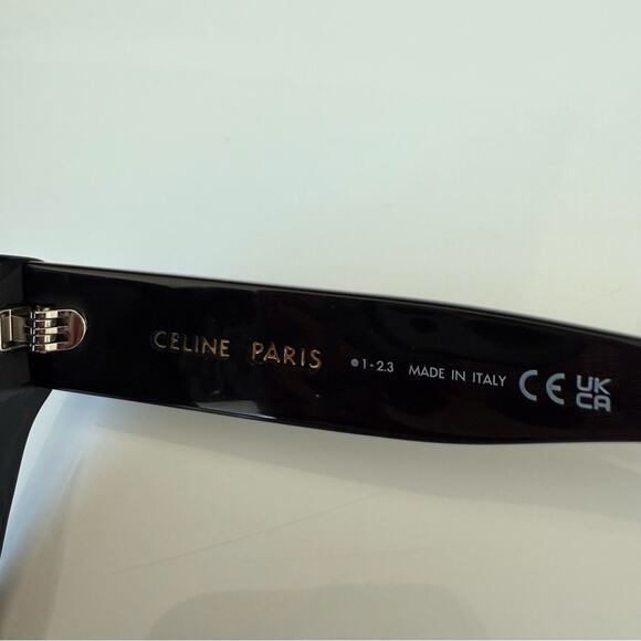 NEW!!! Celine Triomphe Sunglasses CL40253F 01A Authentic Retail 520$ - Picture 7 of 9